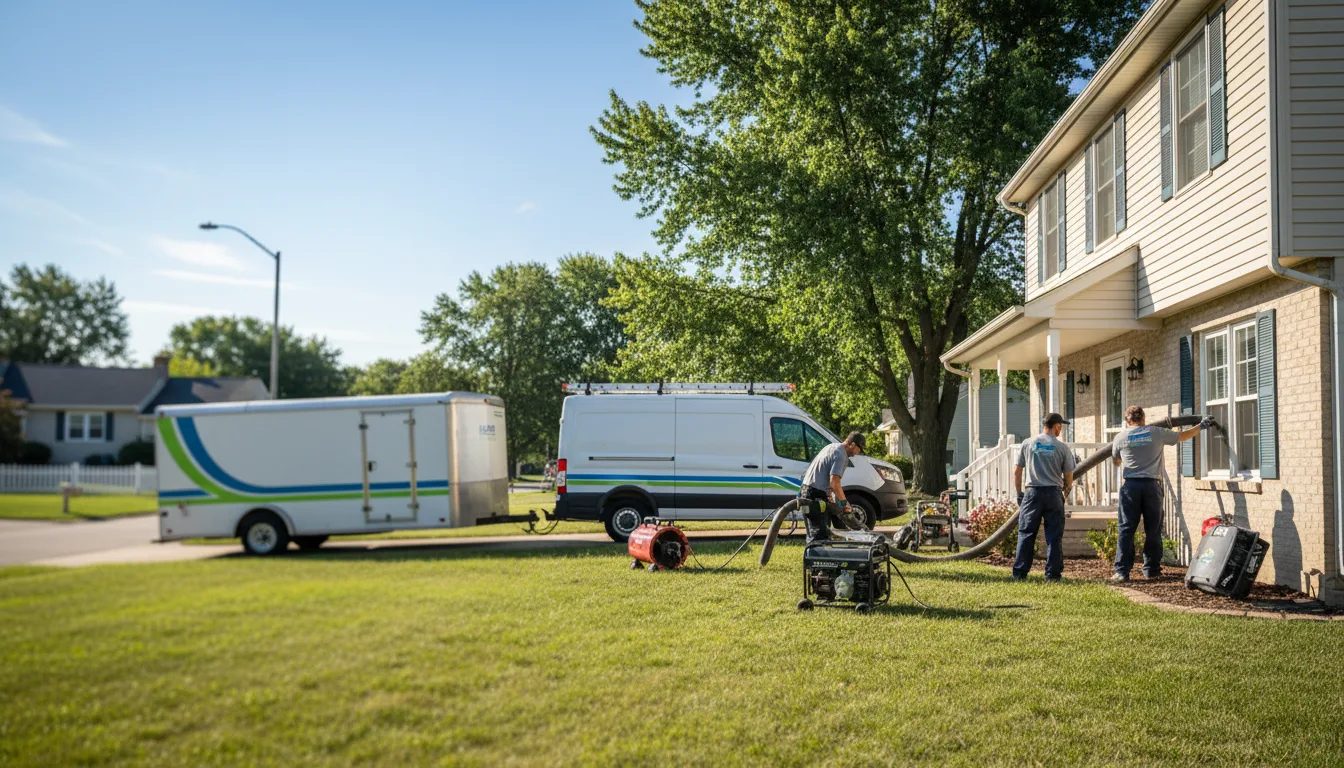 Flooded Basement Restoration And Cleanup With Repair in Fremont, NE near me